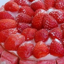 food : charlotte à la framboise