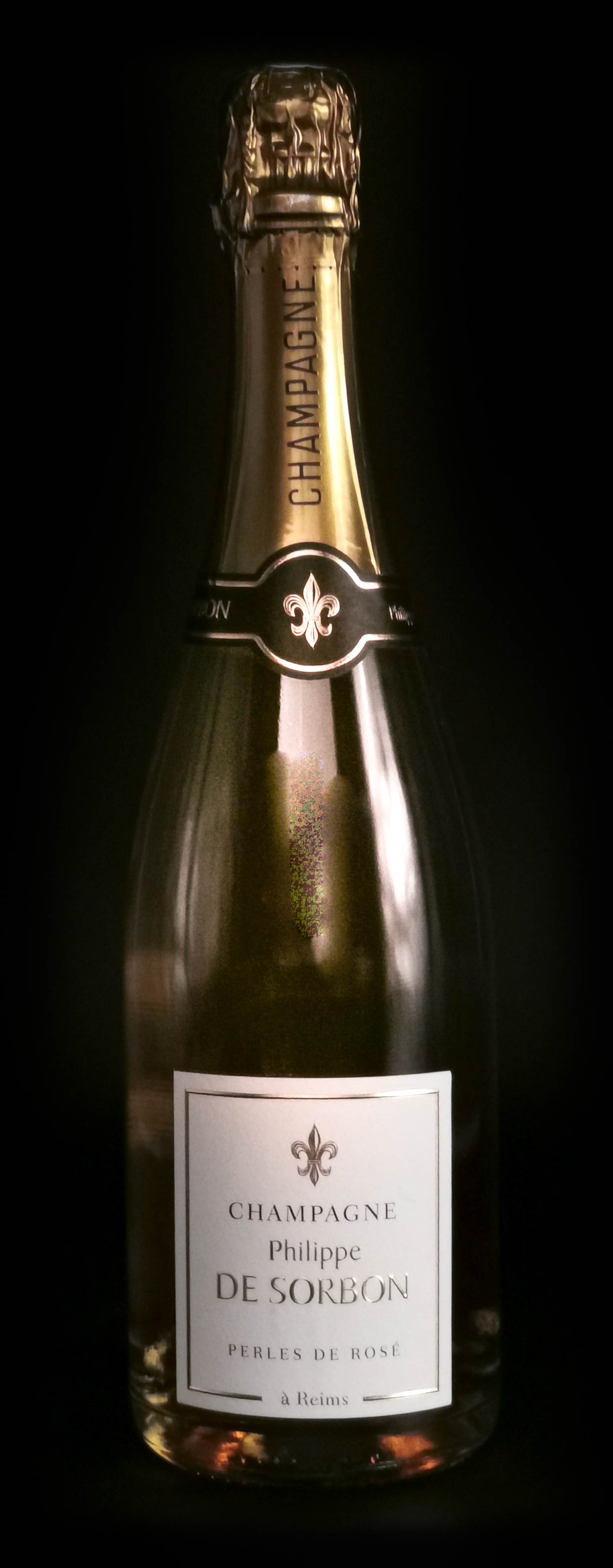 picture of the champagne bottle
